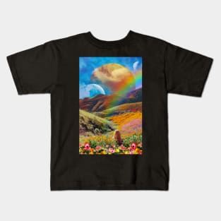 Garden Of Celestial Dreams Kids T-Shirt